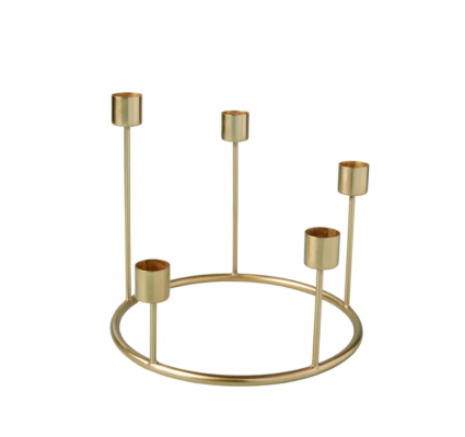 Torachi Candleholder Ring (Gold)-stoss settlement